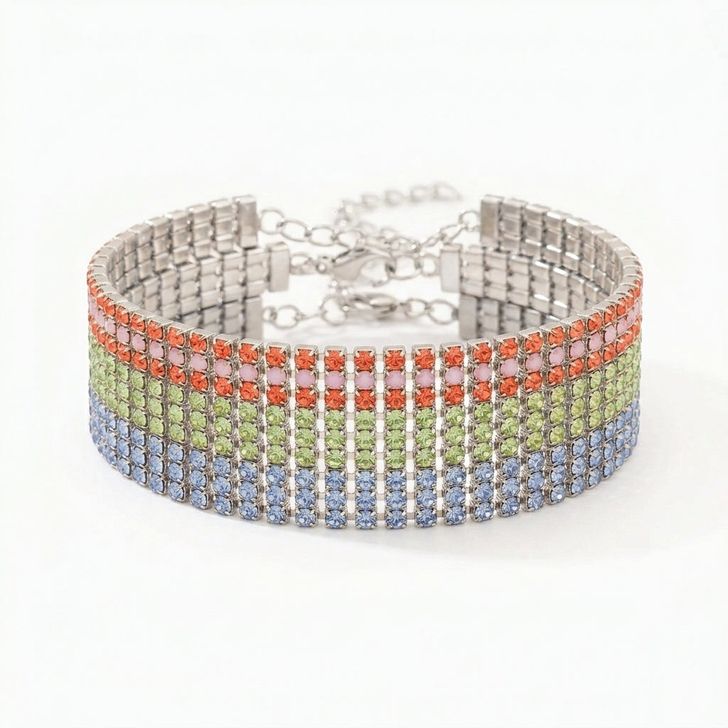 Signature Shine Pulsera | Oro Blanco