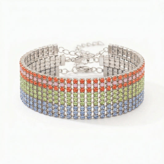Signature Shine Pulsera | Oro Blanco