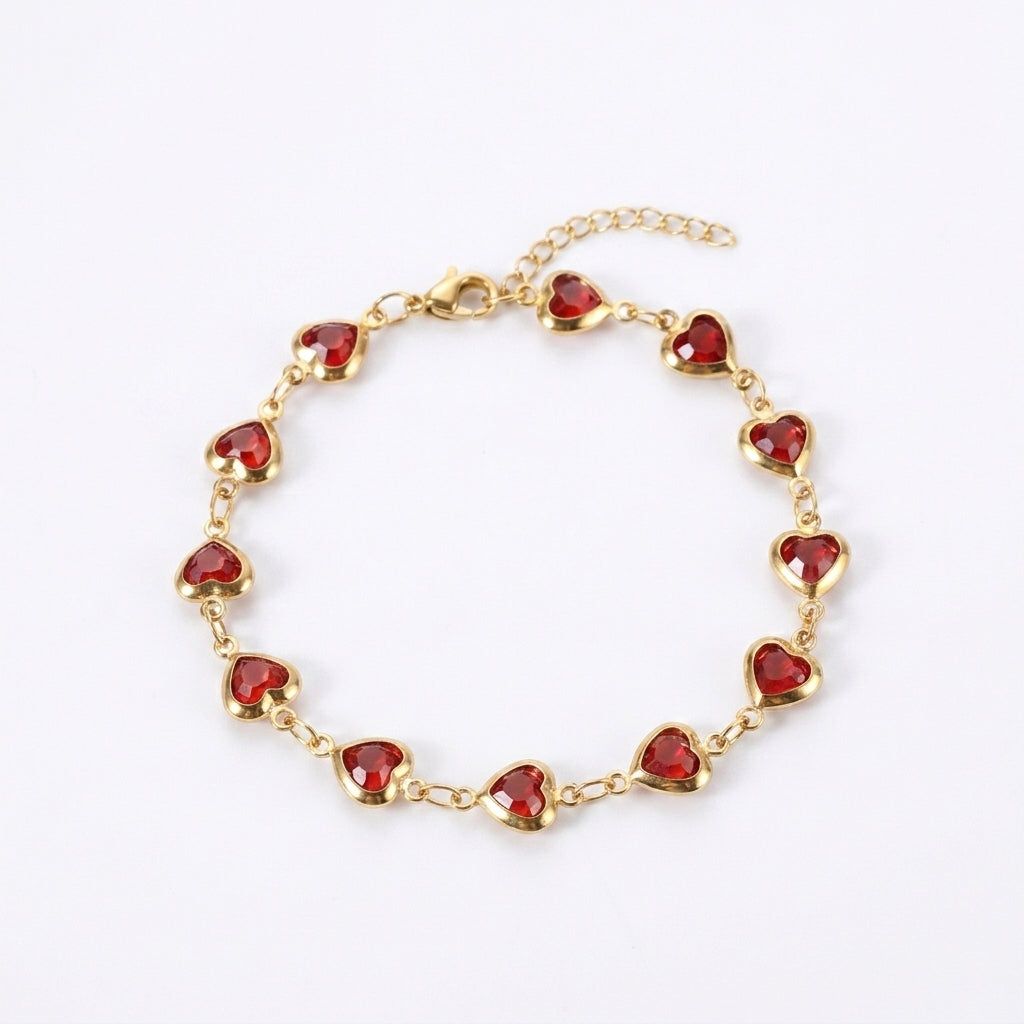 Ophelyra Garnetelle Pulsera | Oro