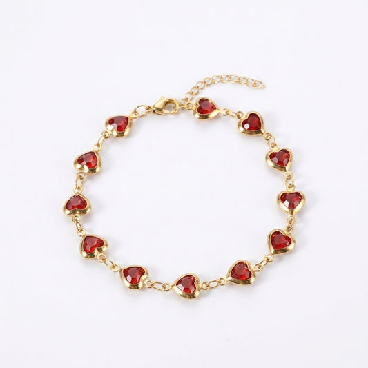 Ophelyra Garnetelle Pulsera | Oro