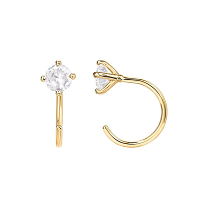 Aretes de Argolla Spark Tip | Oro