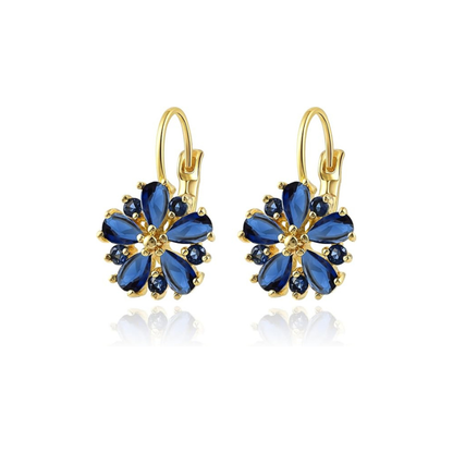 Calina Aretes de Flor | Oro