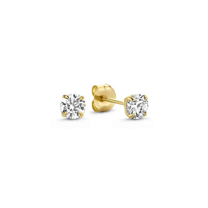 Larmes de Lune Set de Aretes con Piedra | Oro