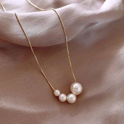Collar de Perla Exquisito | Oro