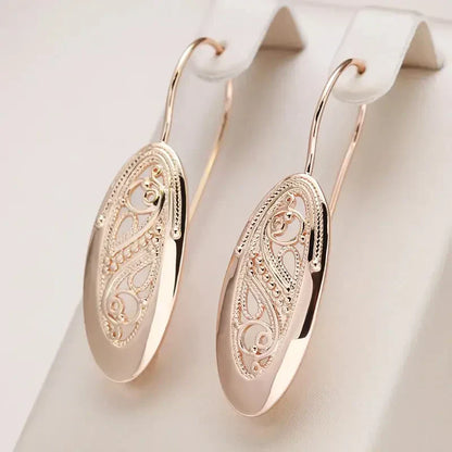 Opengleam Aretes Colgantes Dorados | Oro