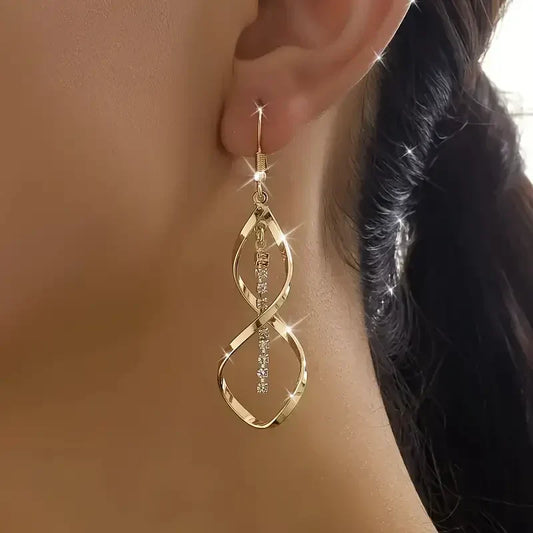 Sunbeam Aretes Espiral | Oro