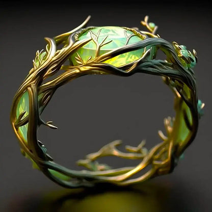 Anillo Verdant Bloom | Oro
